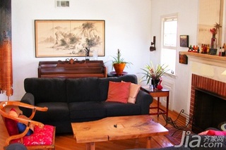 简约风格三居室经济型100平米客厅沙发图片