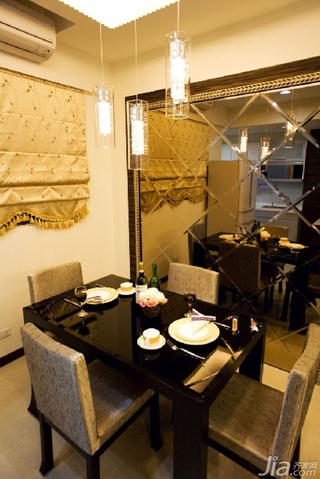 混搭风格公寓经济型140平米以上餐厅餐厅背景墙餐桌台湾家居