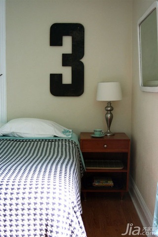 简约风格三居室经济型110平米卧室床海外家居