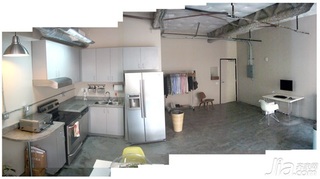 loft风格公寓经济型50平米厨房橱柜设计图