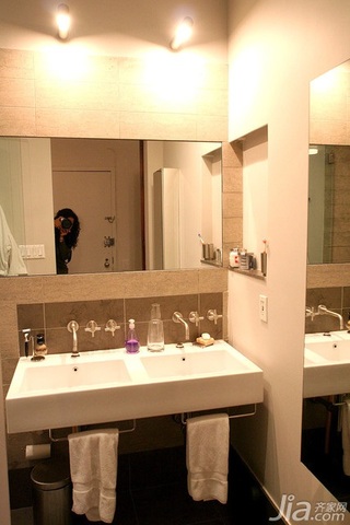 简约风格别墅经济型130平米卫生间洗手台海外家居