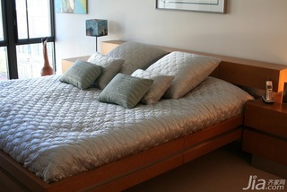 简约风格三居室简洁富裕型卧室床海外家居