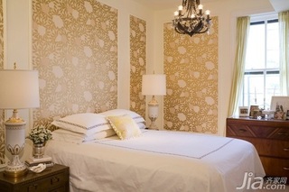 欧式风格公寓舒适富裕型130平米卧室床海外家居