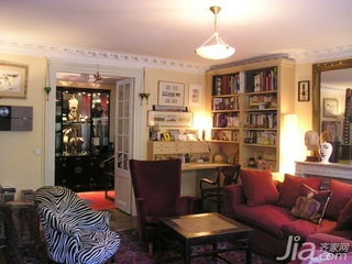 欧式风格公寓古典经济型110平米客厅沙发海外家居