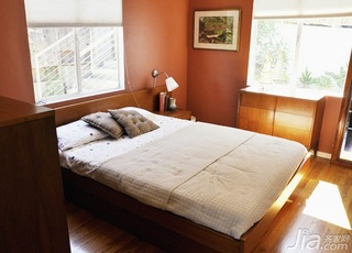 混搭风格别墅富裕型140平米以上卧室床海外家居