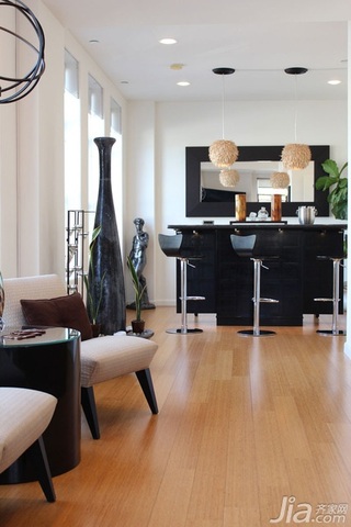 简约风格公寓经济型110平米厨房吧台沙发海外家居