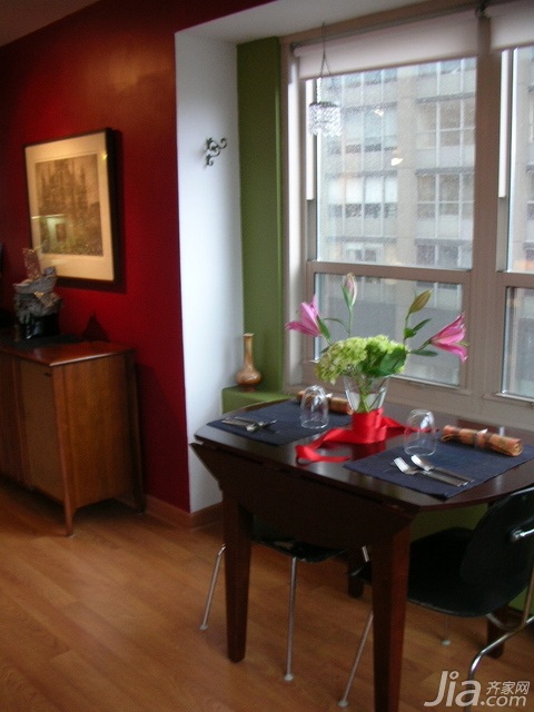 公寓装修,90平米装修,富裕型装修,欧式风格,海外家居,餐厅,餐桌
