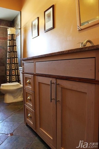 简约风格别墅经济型130平米卫生间洗手台海外家居