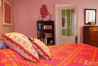 混搭风格舒适经济型90平米卧室床海外家居