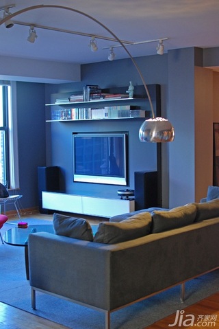 简约风格二居室简洁3万-5万70平米客厅电视背景墙沙发海外家居