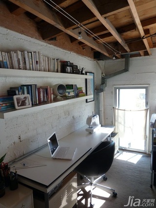 简约风格公寓经济型120平米工作区书桌海外家居