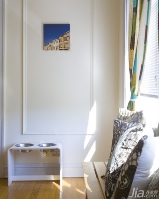 北欧风格小户型经济型70平米客厅装修图片
