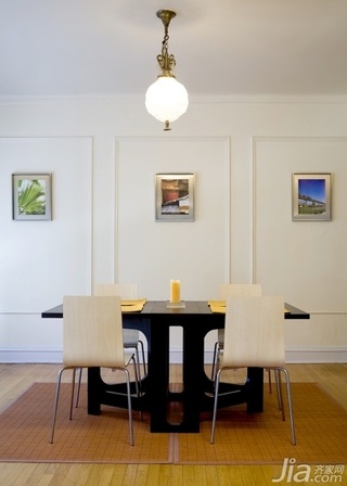 北欧风格小户型经济型70平米餐厅餐桌效果图