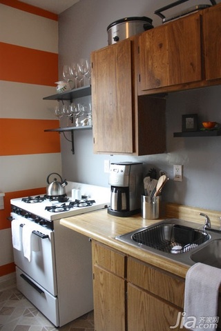 简约风格公寓经济型130平米厨房橱柜海外家居