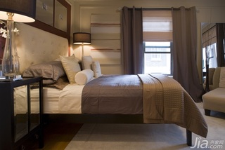 简约风格公寓舒适经济型80平米卧室床海外家居