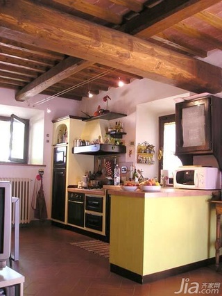 欧式风格复式经济型70平米厨房橱柜海外家居