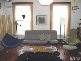 混搭风格公寓经济型120平米客厅沙发海外家居