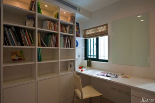 美式乡村风格四房以上富裕型140平米以上书房书桌台湾家居