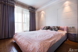 简约风格浪漫富裕型120平米卧室床效果图