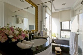 新古典风格公寓富裕型140平米以上卫生间洗手台台湾家居