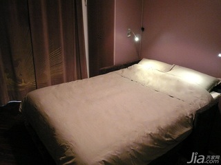 简约风格二居室舒适经济型80平米卧室床海外家居