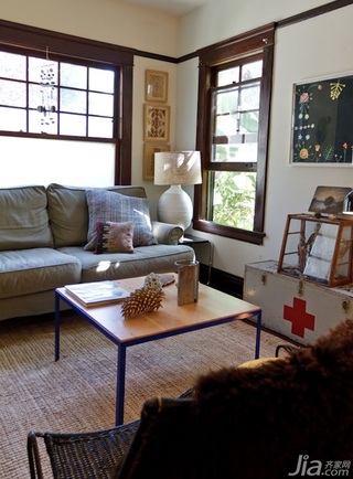 混搭风格公寓经济型140平米以上客厅沙发图片