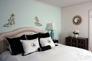 简约风格三居室简洁豪华型卧室卧室背景墙床海外家居