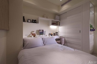 新古典风格公寓富裕型140平米以上卧室床台湾家居