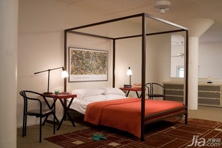 简约风格公寓舒适经济型100平米卧室床海外家居