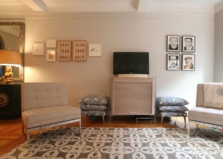 简约风格二居室简洁富裕型客厅电视背景墙电视柜海外家居