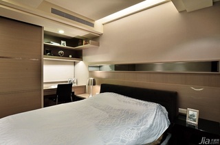 新古典风格公寓富裕型140平米以上卧室床台湾家居