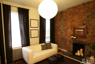 简约风格二居室简洁富裕型客厅吊顶沙发海外家居