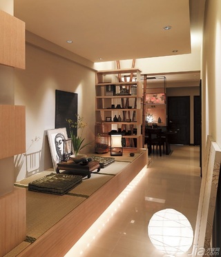 中式风格公寓富裕型90平米台湾家居