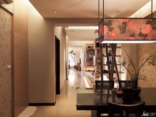 中式风格公寓富裕型90平米灯具台湾家居