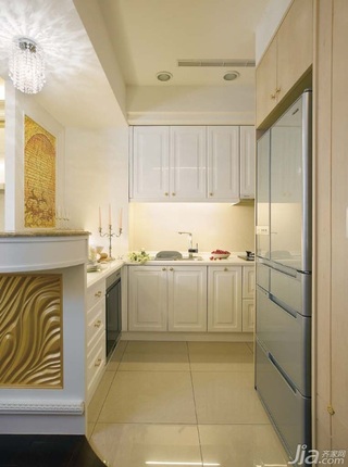 新古典风格公寓富裕型80平米厨房橱柜台湾家居