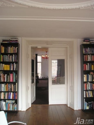 简约风格公寓经济型70平米书架海外家居