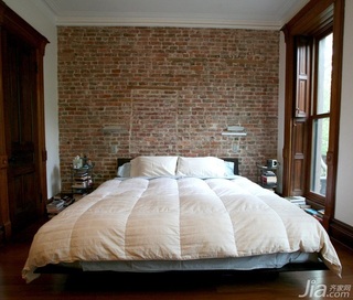 混搭风格三居室简洁富裕型卧室床海外家居