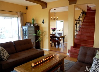 简约风格复式富裕型客厅沙发海外家居
