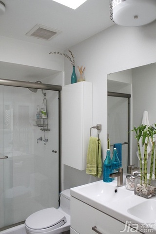 简约风格三居室简洁富裕型卫生间洗手台海外家居