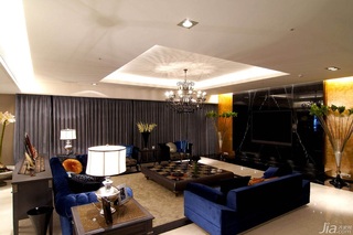 混搭风格别墅豪华型140平米以上客厅吊顶沙发台湾家居