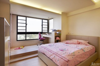 简约风格复式富裕型140平米以上卧室吊顶床台湾家居