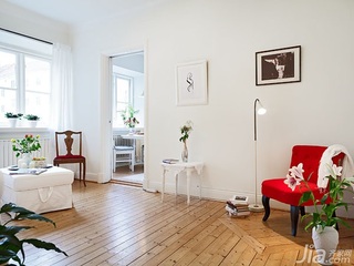 欧式风格小户型经济型50平米客厅沙发海外家居