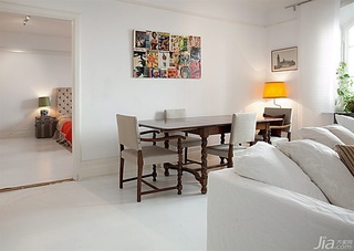 北欧风格公寓经济型70平米客厅过道沙发海外家居