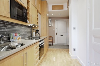 北欧风格小户型经济型40平米厨房橱柜设计