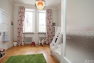 宜家风格小户型经济型60平米儿童房床图片