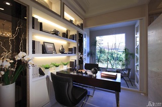 新古典风格公寓豪华型140平米以上书房书桌台湾家居