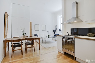 北欧风格小户型经济型40平米厨房橱柜海外家居
