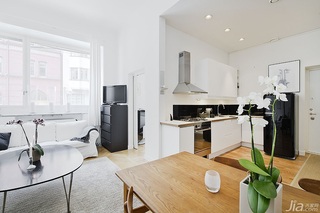北欧风格小户型经济型40平米厨房餐桌海外家居