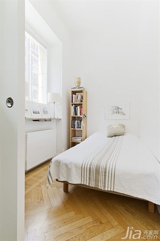 北欧风格小户型舒适经济型40平米卧室床海外家居
