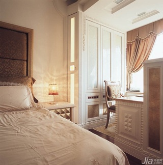 新古典风格公寓豪华型80平米卧室床头柜台湾家居